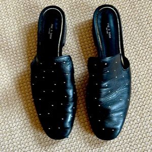 Rag & Bone Black mules